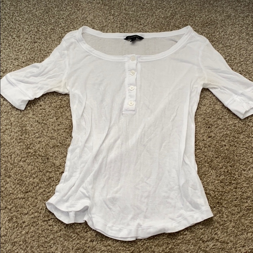 Banana Republic short sleeve Henley